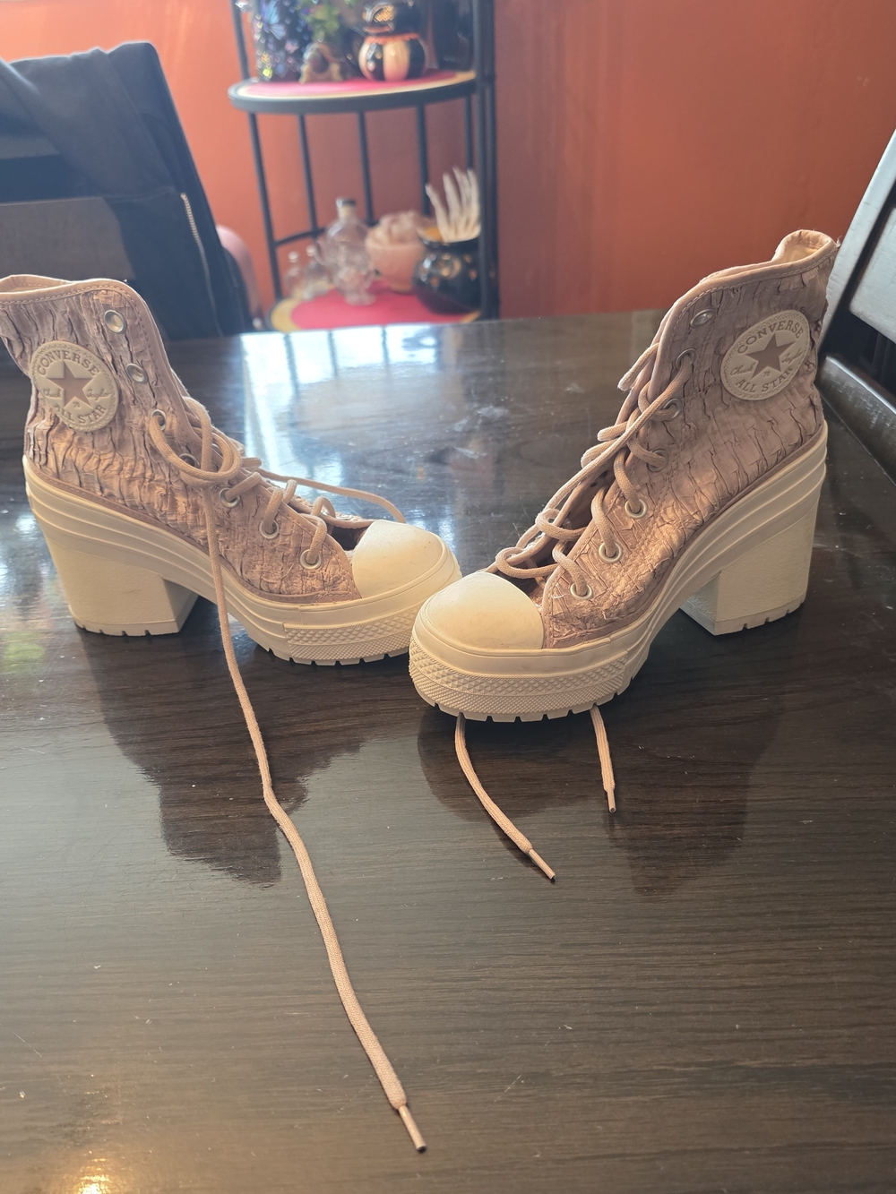 Converse Chuck 70 De Luxe Heel platform sneakers. 6.5